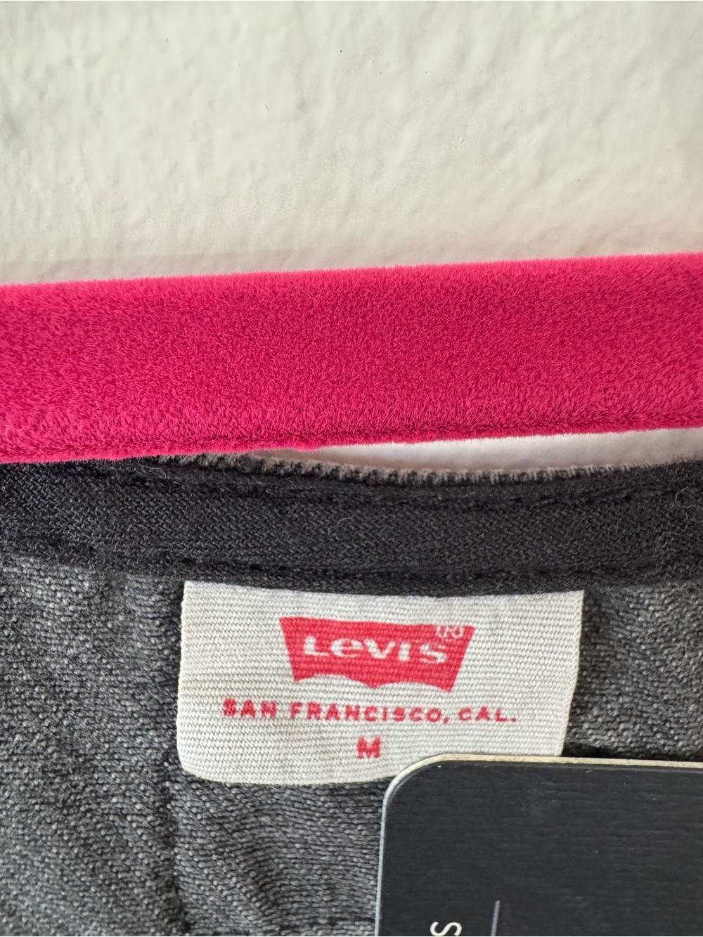 Levi's Washed Black Button-Front Denim Dress NWT Mediun - Picture 4 of 8